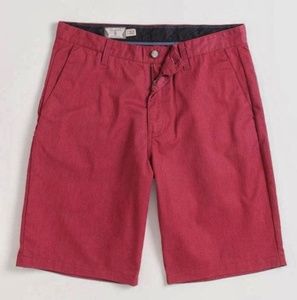 Volcom straight fit stretch shorts